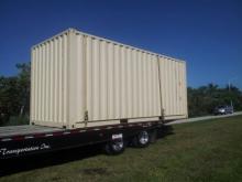 New 20' shipping container